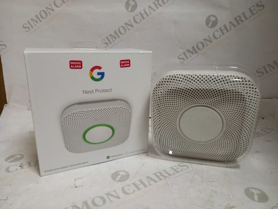 GOOGLE NEST PROTECT 2ND GENERATION SMOKE AND CARBON MONOXIDE ALARM S3003LWGB