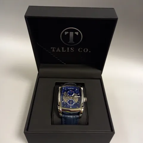 TALIS CO MOON PHASE MOVEMENT SUB DIAL WATCH 