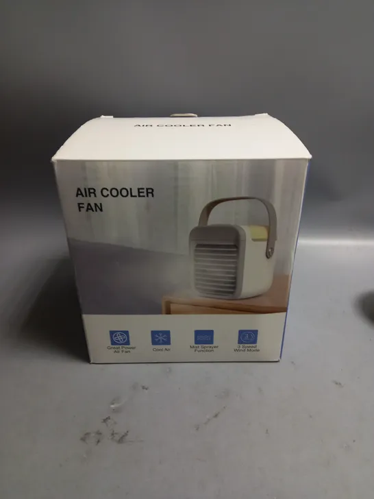 BOXED AIR COOLER FAN WITH CARRY HANDLE