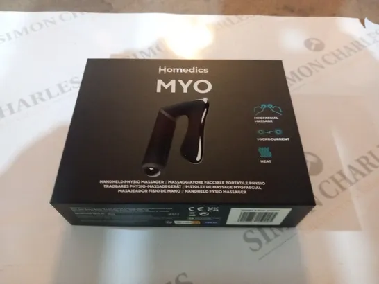 BOXED HOMEDICS MYO HANDHELD PHYSIO MASSAGER 