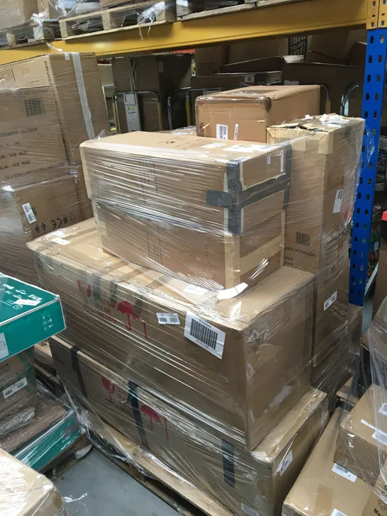 PALLET OF 10 ASSORTED UNPROCESSED ITEMS TO INCLUDE: