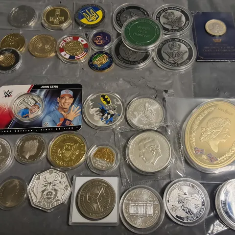 LOT OF ASSORTED COLLECTORS AND COMMERATIVE COINS 