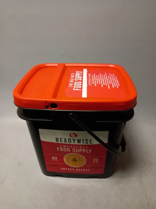 READYWISE EMERGENCY FOOD SUPPLY 60 SERVINGS ENTREE BUCKET 