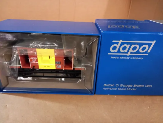 BOXED DAPOL BRITISH 0 GAUGE BRAKE VAN 