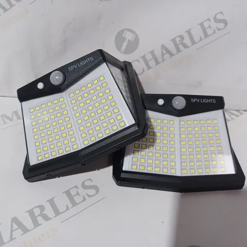 BOXED SPV 128 LED SOLAR SECURITY LIGHTS