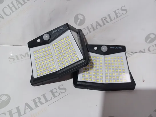 BOXED SPV 128 LED SOLAR SECURITY LIGHTS