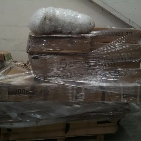 PALLET OF ASSORTED TABLE PARTS