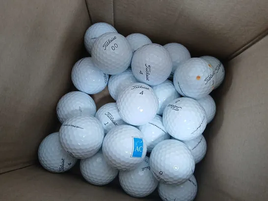 APPROXIMATELY 24 ASSORTED TITLEIST GOLFBALLS