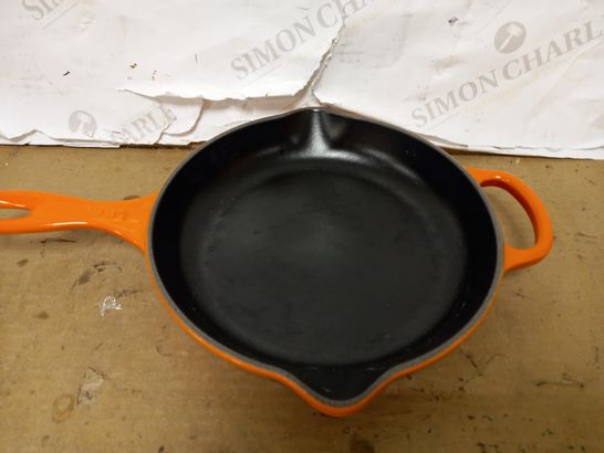 LA CREUSET CAST IRON PAN