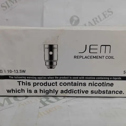 BOX OF APPROX 50 INNOKIN JEM REPLACEMENT COIL - 10-13W 