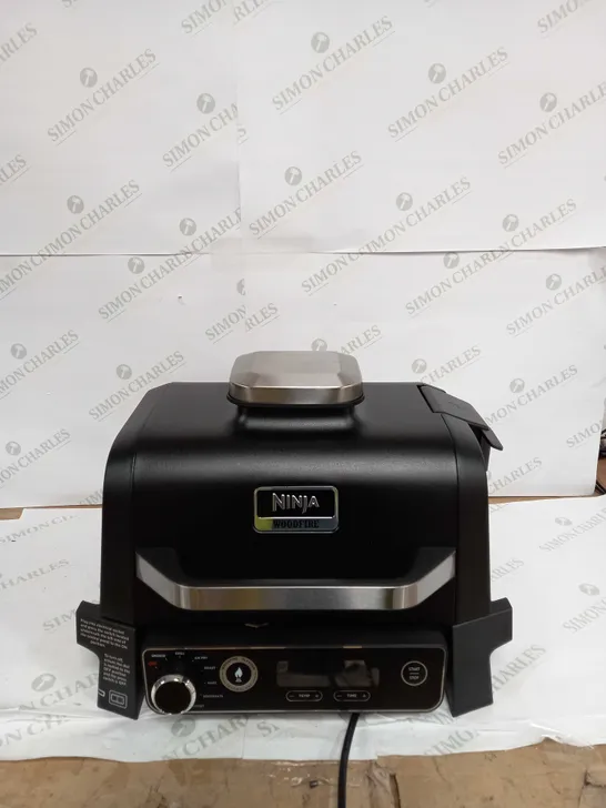 NINJA WOODFIRE ELECTRIC BBQ GRILL & SMOKER WITH AIR FRY FUNCTION OG701UKQ