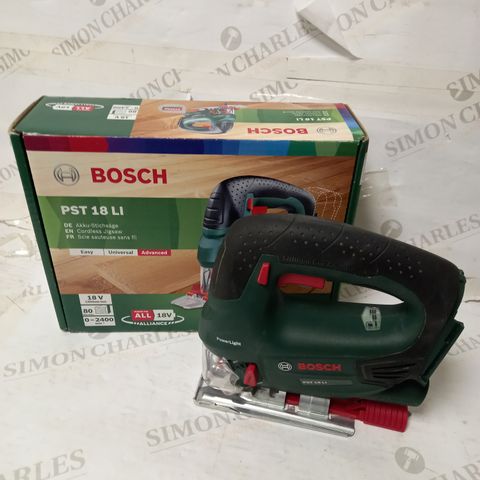 BOSCH PST 18 LI CORDLESS JIGSAW (WITHOUT BATTERY AND CHARGER)