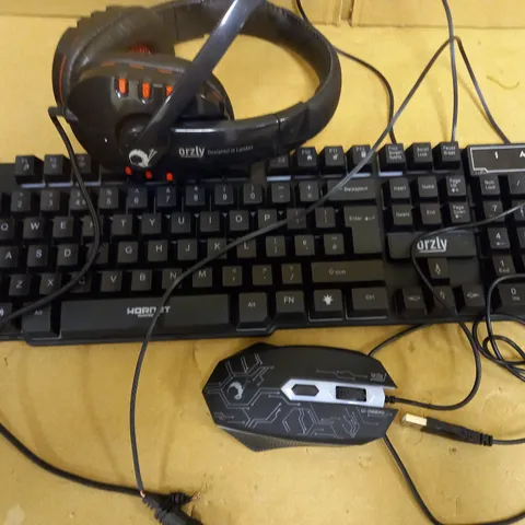 ORZLY GAMING KEYBOARD, MOUSE & HEADPHONES