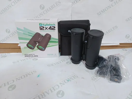 BOXED KYLIETECH 12 X 42 SIGHTSEEING BINOCULARS 