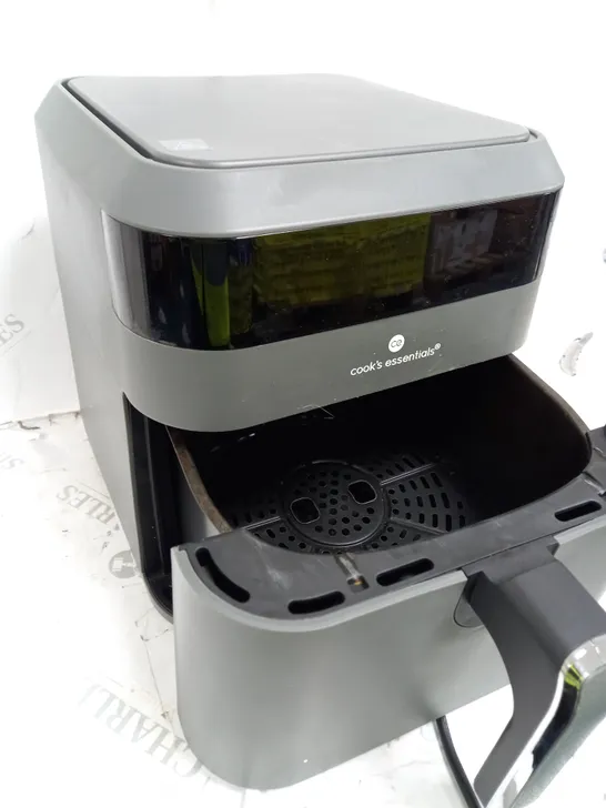 COOK'S ESSENTIALS 5.8L AIR FRYER IN SLATE GREY