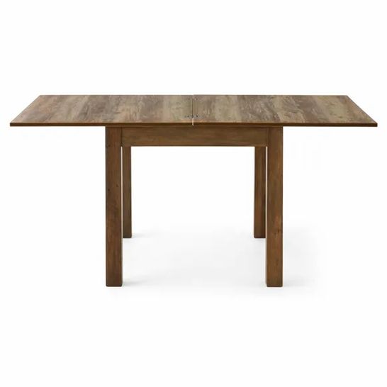 BOXED FULTON FLIP TOP DINING TABLE OAK (1 BOX)