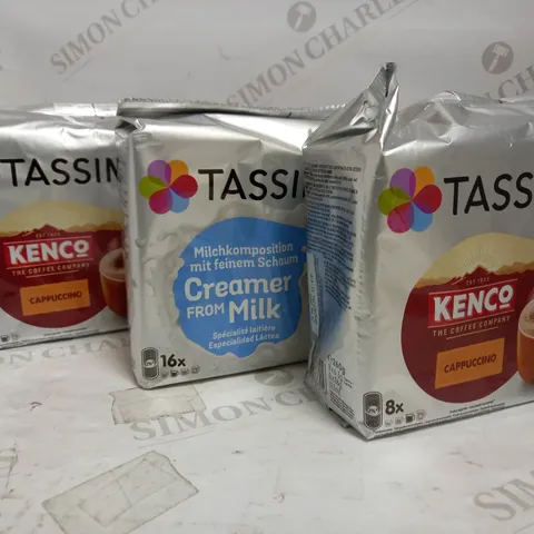 LOT OF 6 PACKS OF TASSIMO COFFEE PODS