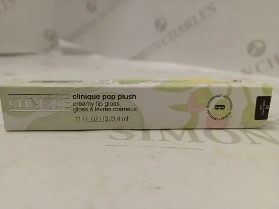 CLINIQUE POP PLUSH LIP GLOSS - BLACK HONEY