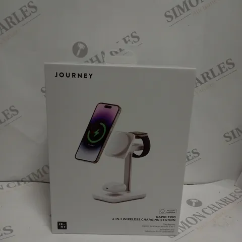 BOXED SEALED JOURNEY RAPID TRIO 3-IN-1 WIRELESS CHARGING STATION 