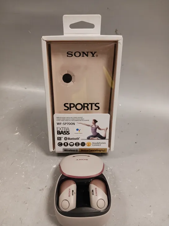 BOXED SONY WF-SP700N SPORTS WIRELESS EARPHONES 