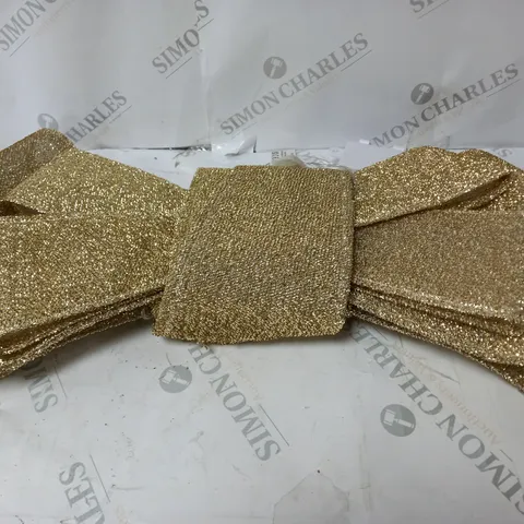 BOXED FESTIVE 55 X 72CM LIT CHAMPAGNE BOW