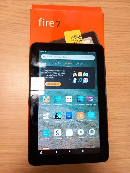 BOXED AMAZON FIRE 7 TABLET