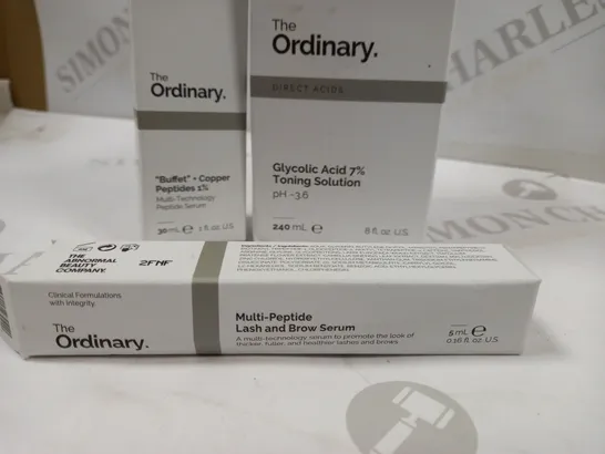 THE ORDINARY SKINCARE BUNDLE 3 ITEMS 