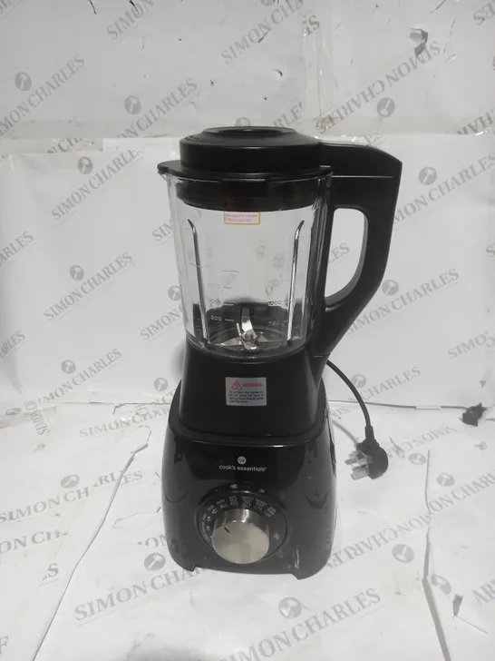 COOK'S ESSENTIALS 1.75L SOUP MAKER & BLENDER BLACK