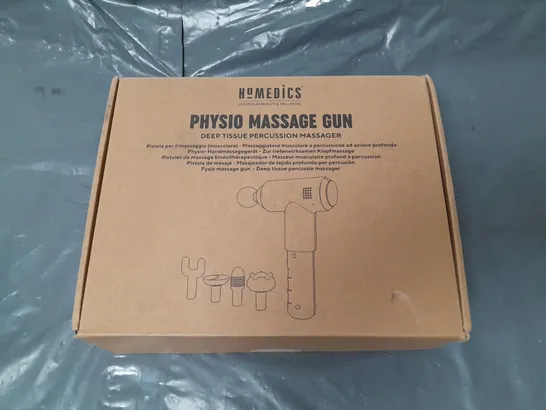 BOXED HOMEDICS DEEP TISSUE MASSAGE GUN