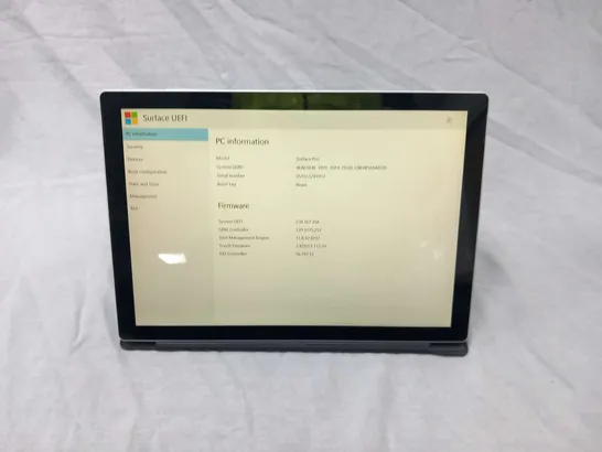 MICROSOFT SURFACE PRO 256GB 