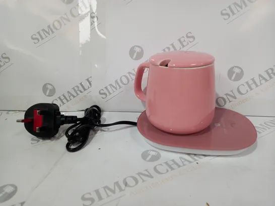 COOKS ESSENTIALS MUG WARMER IN PINK