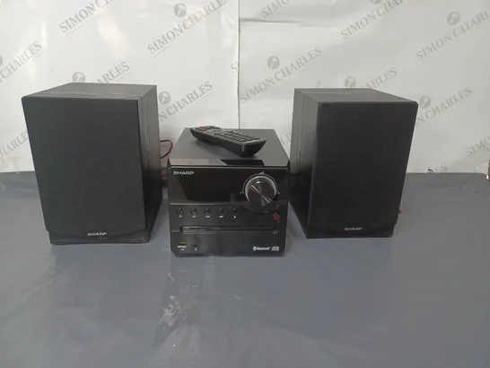 BOXED SHARP HIFI MICRO SYSTEM BLUETOOTH, CD PLAYER AND FM RADIO