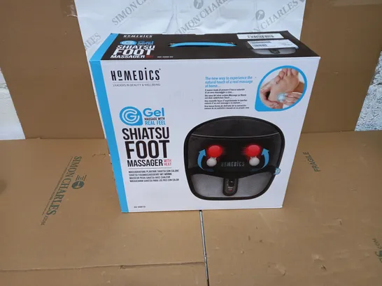 HOMEDICS SHIATSU FOOT MASSAGER WITH HEAT 