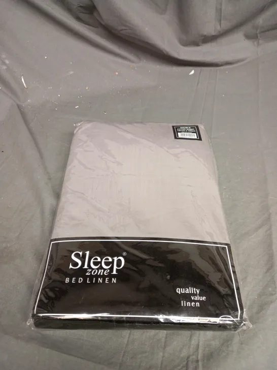 SLEEP ZONE DOUBLE FITTED SHEET