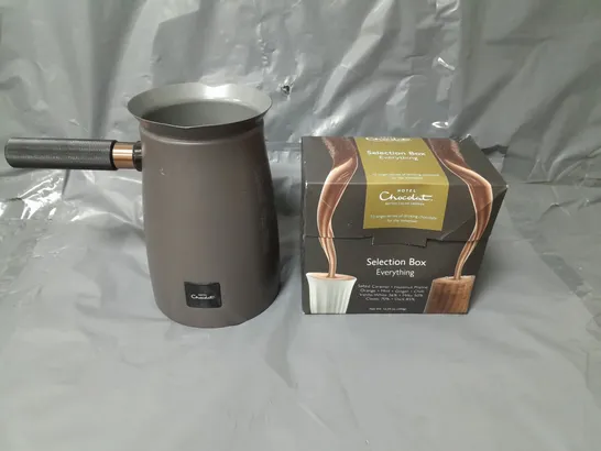 HOTEL CHOCOLAT FELVETISER DRINKING CHOCOLATE MACHINE GREY RRP £124.99