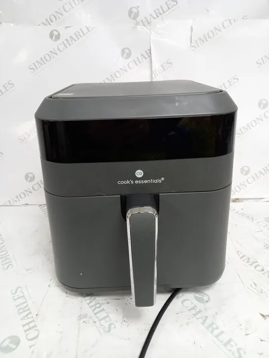 COOK'S ESSENTIALS 5.8L AIR FRYER IN SLATE GREY