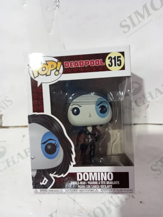 FUNKO POP DEADPOOL 315 - DOMINO BOBBLE-HEAD