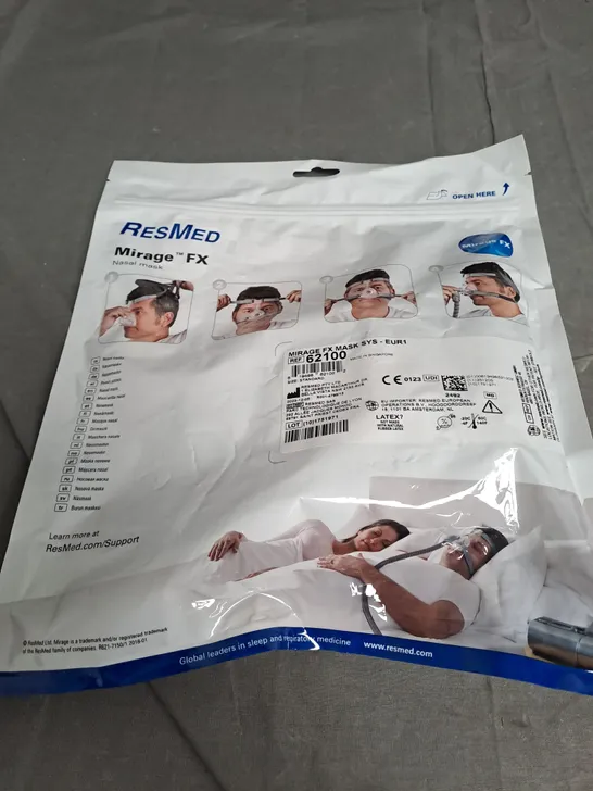 BAGGED AND SEALED RED MED NASAL MASK 