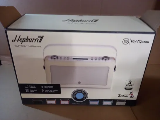 BOXED HEPBURN MK2 DAB/DAB+/FM/BLUETOOTH RADIO