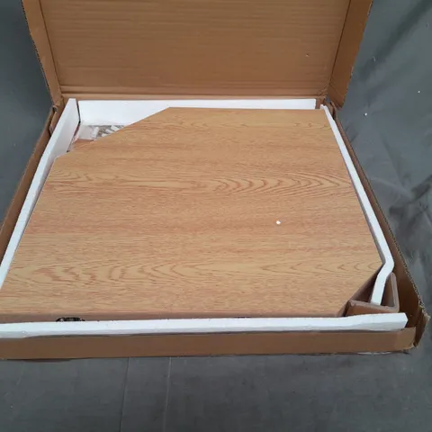 BOXED SPOT ON DEALZ YORK CORNER SHELF IN OAK 