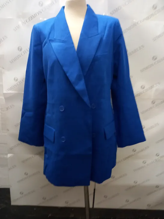 H&M BLUE BLAZER - EUR M