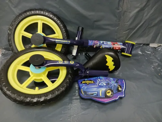 BATWHEELS KIDS 10INCH BALANCE BIKE  RRP £39.99