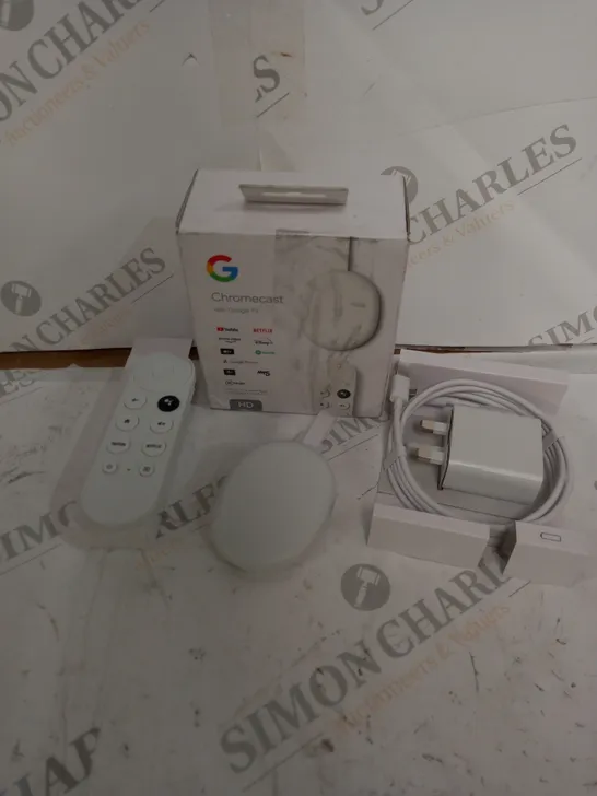 GOOGLE CHROMECAST DEVICE FOR TV - WHITE