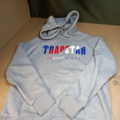 GREY TRAPSTAR HOODIE 