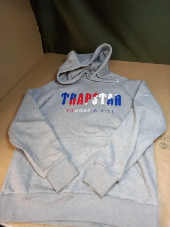 GREY TRAPSTAR HOODIE 