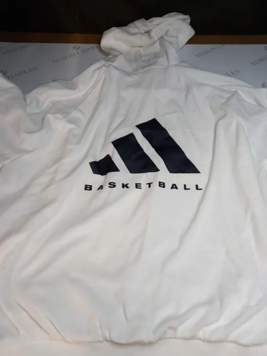 ADIDAS ONE BASKETBALL HEAVY VEL HOODIE - 2XL