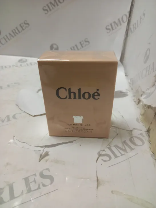 BOXED AND SEALED CHLOE LES MINI CHLOE EAU DE PARFUM 20ML