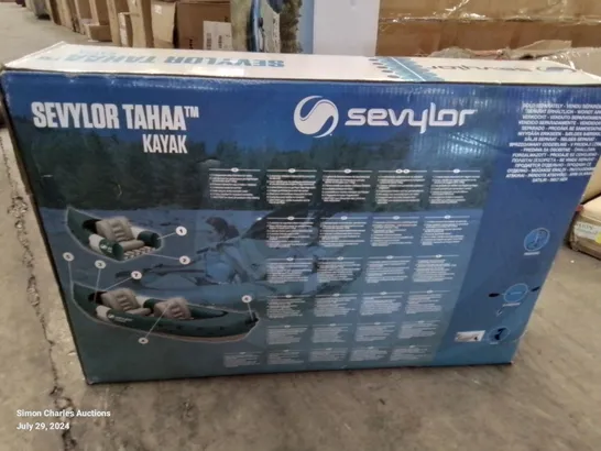 BOXED SEVYLOR TAHAA INFLATABLE KAYAK