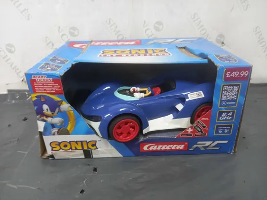 SONIC THE HEDGEHOG CARRERA RC 