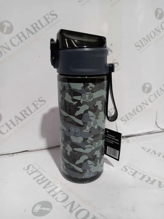  WATER BOTTLE WITH STRAW GAME PAD CAMO